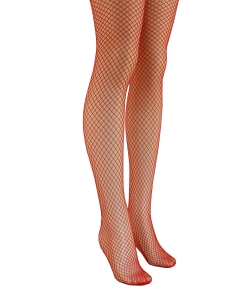Medium Fishnet Tights Pantyhose Stockings SO400005 RED